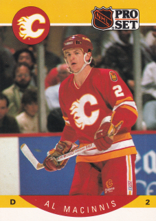 1990-91 Pro Set - Al MacInnis #35