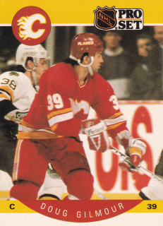 1990-91 Pro Set - Doug Gilmour #34