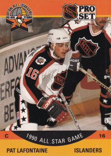 1990-91 Pro Set - Pat Lafontaine #372
