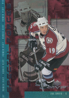 1998-99 UD MVP - Joe Sakic - Special Forces #F15