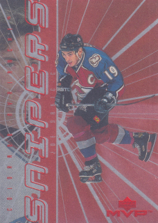 1998-99 UD MVP - Joe Sakic - Snipers #S10
