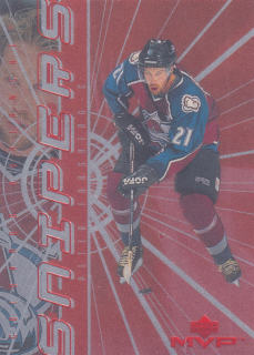 1998-99 UD MVP - Peter Forsberg - Snipers #S05
