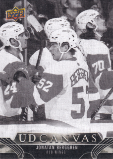 2023-24 UD Series 1 - Jonatan Berggren - Canvas Black & White #C28