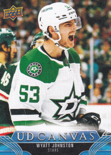 2023-24 UD Series 1 - Wyatt Johnston - Canvas #C24