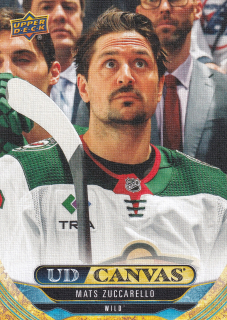 2024-25 UD Series 1 - Mats Zuccarello - Canvas #C-81