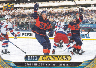 2024-25 UD Series 1 - Brock Nelson - Canvas #C-88