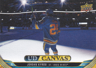 2024-25 UD Series 1 - Jordan Kyrou - Canvas #C-69