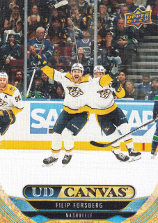 2024-25 UD Series 2 - Filip Forsberg - Canvas #C200