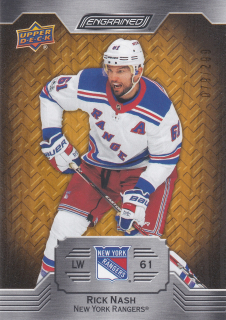 2023-24 UD Engrained - Rick Nash /299 #82
