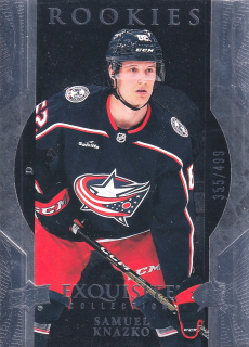 2023-24 UD Ice - Samuel Kňažko - Exquisite Collection Rookies /499 #R39