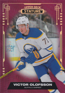 2021-22 UD Stature - Victor Olofsson - Photo Variant Red /33 #39