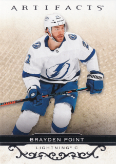 2021-22 UD Artifacts - Brayden Point #86