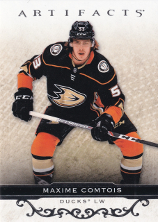 2021-22 UD Artifacts - Maxime Comtois #38