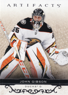 2021-22 UD Artifacts - John Gibson #20