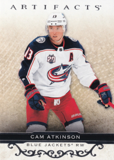 2021-22 UD Artifacts - Cam Atkinson #44