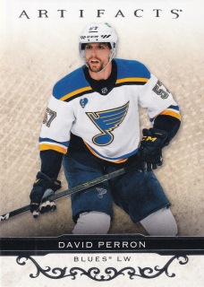 2021-22 UD Artifacts - David Perron #97