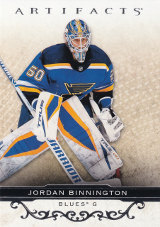 2021-22 UD Artifacts - Jordan Binnington #33