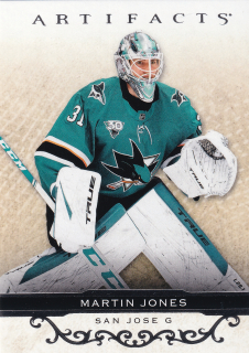 2021-22 UD Artifacts - Martin Jones #53