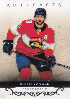 2021-22 UD Artifacts - Keith Yandle #48