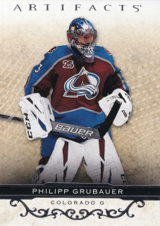 2021-22 UD Artifacts - Philipp Grubauer #93