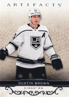 2021-22 UD Artifacts - Dustin Brown #58
