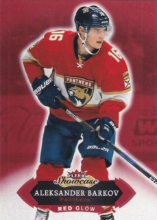2016-17 UD Fleer Showcase - Aleksander Barkov - Red Glow #94
