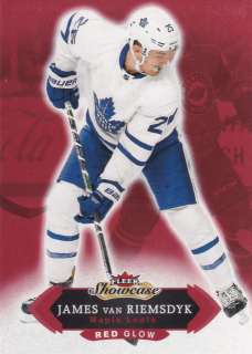 2016-17 UD Fleer Showcase - James van Riemsdyk - Red Glow #67