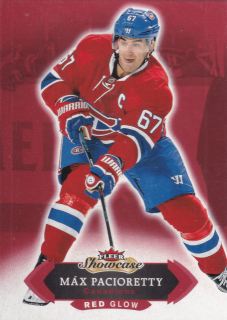 2016-17 UD Fleer Showcase - Max Pacioretty - Red Glow #30