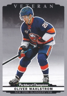 2022-23 UD Parkhurst Champions - Oliver Wahlstrom - Silver #96