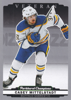 2022-23 UD Parkhurst Champions - Casey Mittelstadt - Silver #74