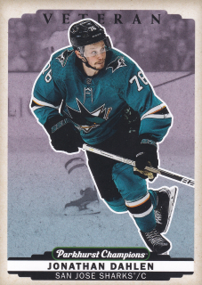 2022-23 UD Parkhurst Champions - Jonathan Dahlen - Color Variant #225