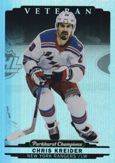 2022-23 UD Parkhurst Champions - Chris Kreider - Rainbow #250