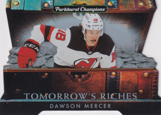 2022-23 UD Parkhurst Champions - Dawson Mercer - Tomorrow's Riches #TR-15