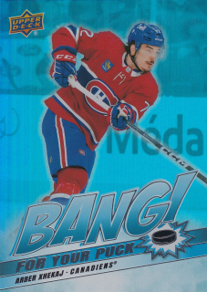 2024-25 UD Series 2 - Arber Xhekaj - Bang For Your Puck #BP-23