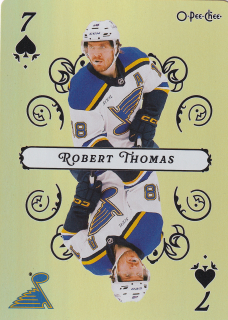 2025-26 UD O-Pee-Chee - Robert Thomas - Playing Cards #7-SPADES