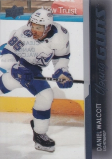 2021-22 UD Series 1 - Daniel Walcott - Young Guns - Clear-Cut #229