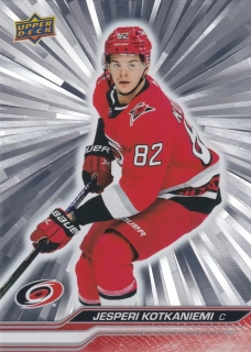 2023-24 UD Series 1 - Jesperi Kotkaniemi - Outburst Silver #33