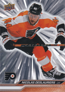 2023-24 UD Series 2 - Nicolas Deslauriers - Outburst #382