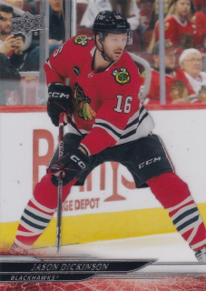 2024-25 UD Series 1 - Jason Dickinson - Clear Cut #45