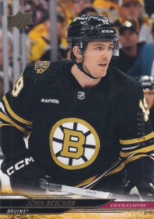 2024-25 UD Series 2 - John Beecher - UD Exclusives /100 #259