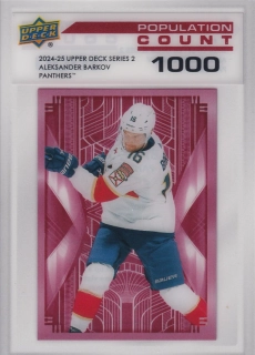 2024-25 UD Series 2 - Aleksander Barkov - Population Count 1000 #PC-56