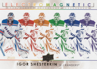 2021-22 UD Series 1 - Igor Shesterkin - Electromagnetic Gold #EM-23