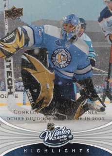 2008-09 UD Series 1 - Ty Conklin - Winter Classic Highlights #WC9