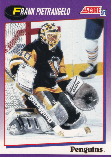 1991-92 Score - Frank Pietrangelo (American) #440