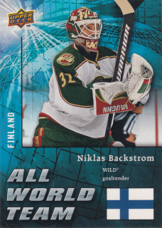 2009-10 UD Series 1 - Niklas Backstrom - All World Team #AW13