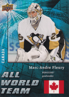 2009-10 UD Series 1 - Marc-Andre Fleury - All World Team #AW3