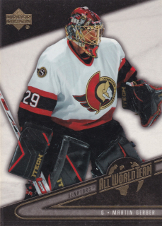 2006-07 UD Series 2 - Martin Gerber - All World Team #AW19