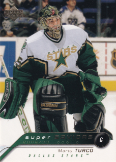 2002-03 UD Series 1 - Marty Turco - Super Saviors #SA5