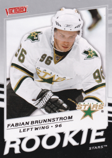 2008-09 UD Series 2 - Fabian Brunnstrom - Victory Update #305