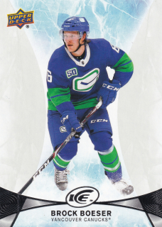 2020-21 UD Ice - Brock Boeser #14
